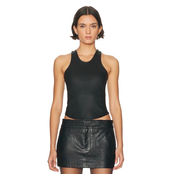Alexander Wang Tops - ALEXANDER WANG Racer Back Tank Top in Black Size 2 NWOT